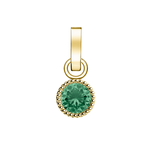 Rosefield Pendant Gold Birthstone May
