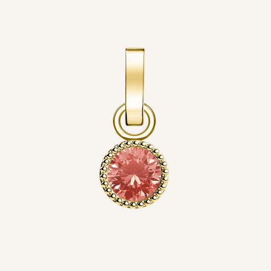 Rosefield Pendant Gold Birthstone October