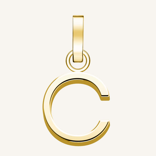 Rosefield Pendant Gold Letter C