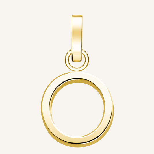 Rosefield Pendant Gold Letter O