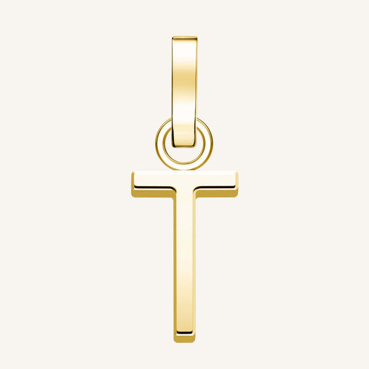 Rosefield Pendant Gold Letter T