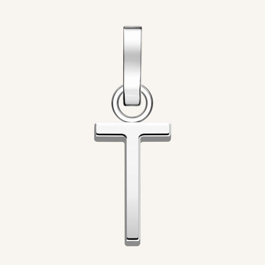 Rosefield Pendant Silver Letter T