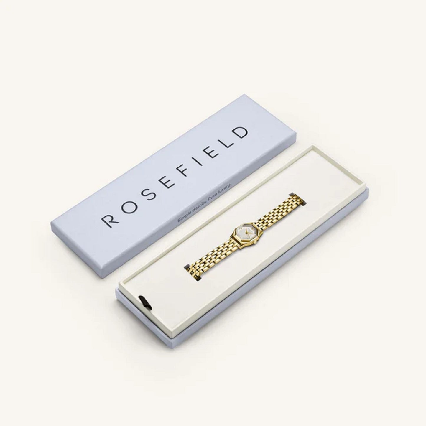 Rosefield Gemme Gold Watch