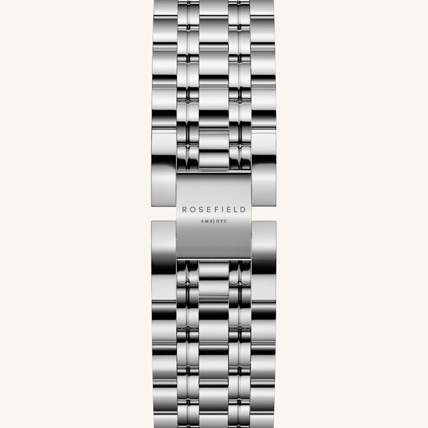 Rosefield Upper East Side Silver Watch with Mint Green Dial