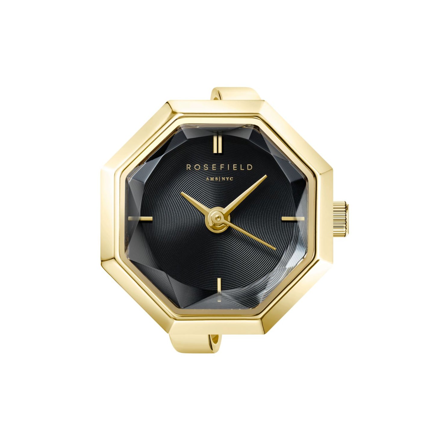 Rosefield Studio Ring Watch Gold Plated