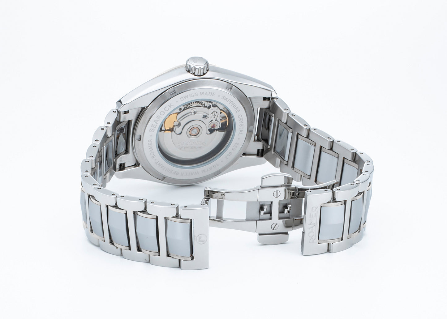 Roamer Searock Automatic I Stainless Steel Bracelet Black Dial