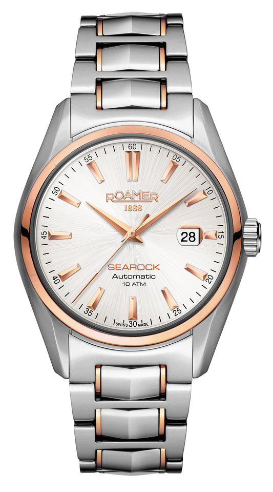 Roamer Searock Automatic I Bi-Colour Bracelet White Dial