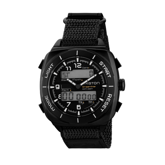 Briston Streamliner Adventure Black Dial Black Nato Strap