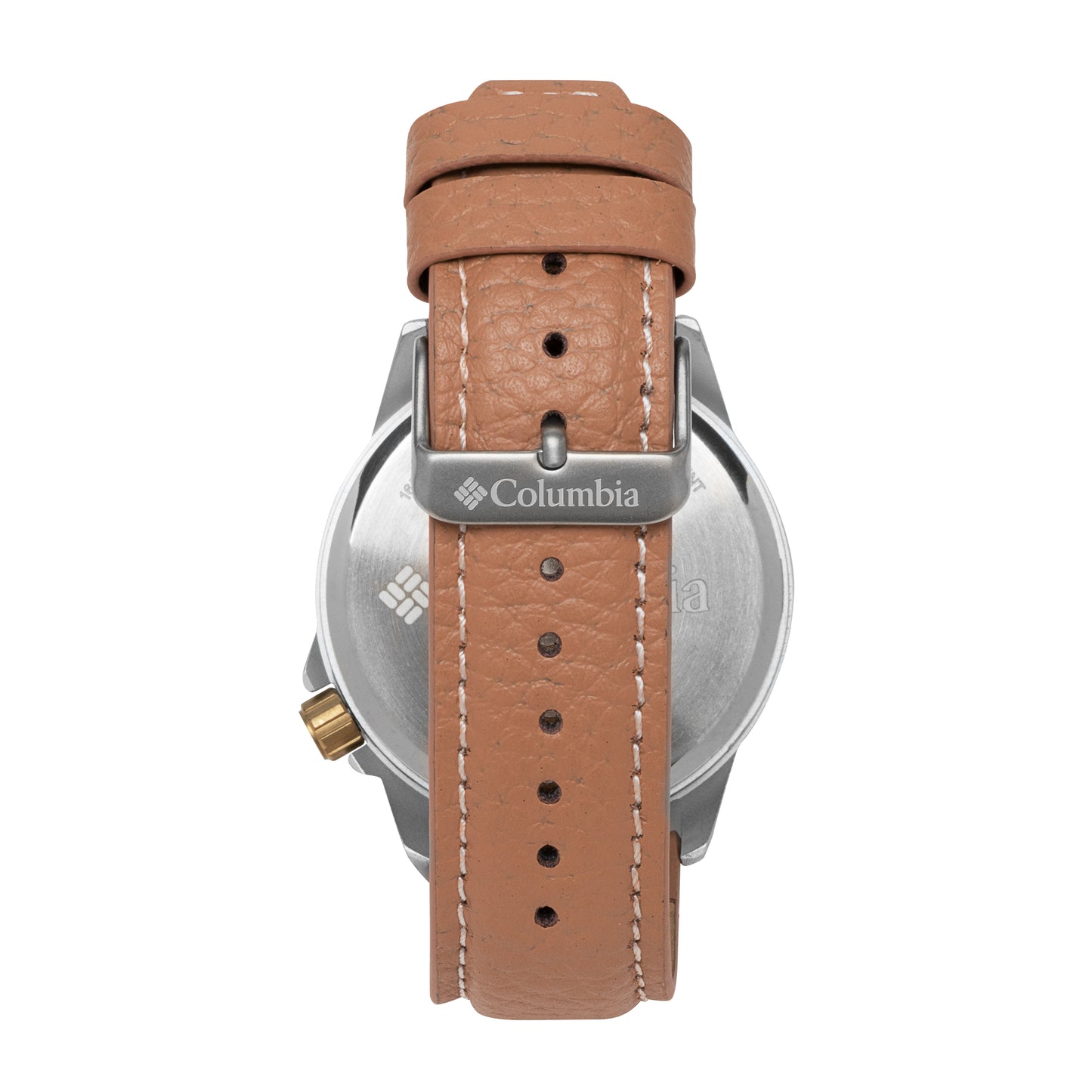 Columbia Viewmont Navy Dial Camel Leather Strap