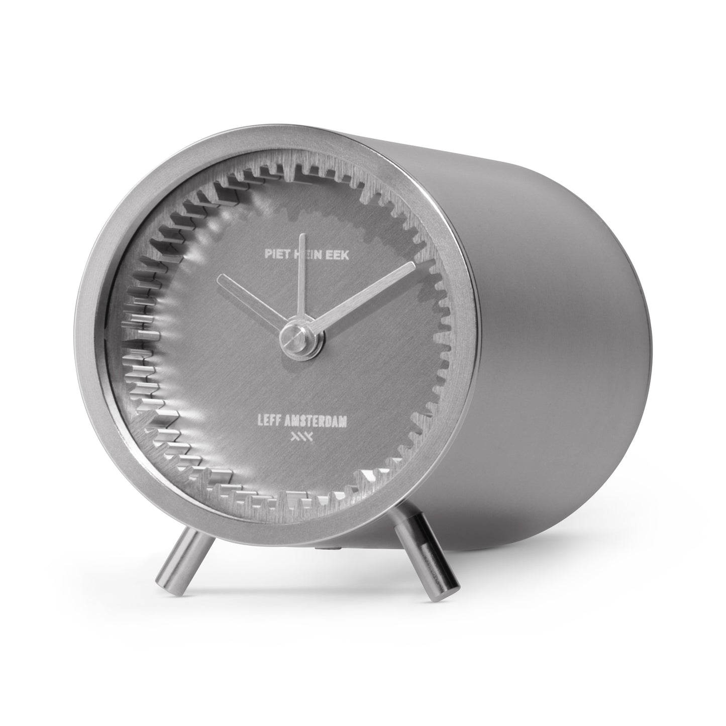 LEFF Amsterdam Tube Alarm Clock Steel