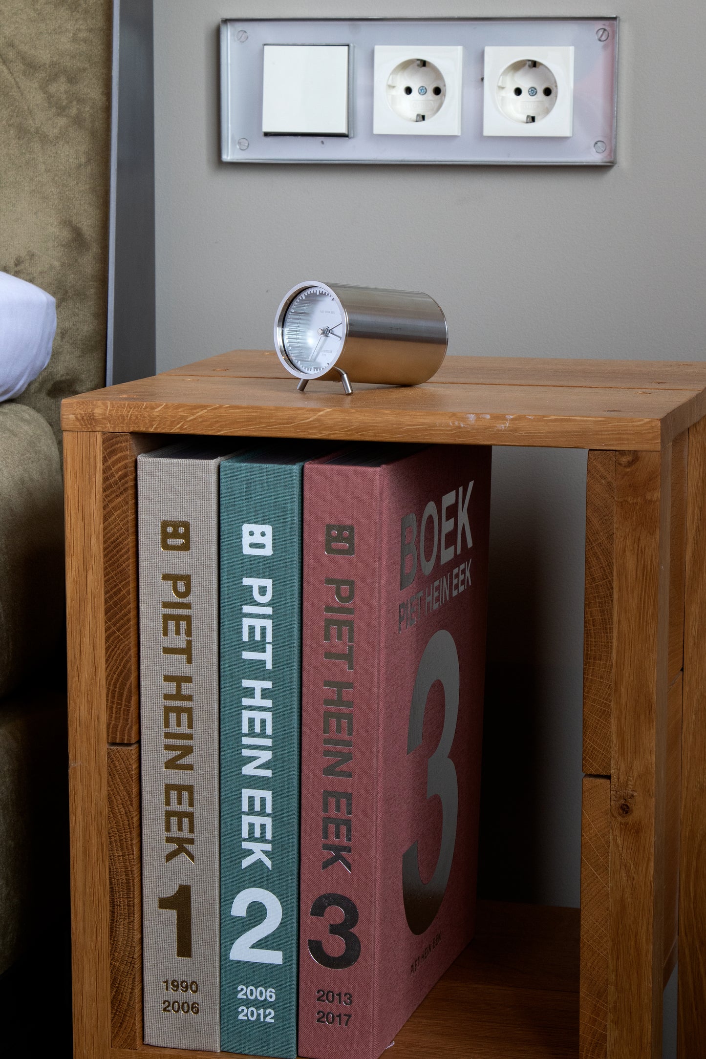 LEFF Amsterdam Tube Alarm Clock Steel